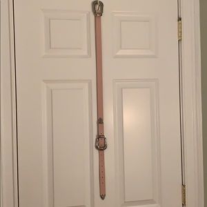 Pink double-sided belt